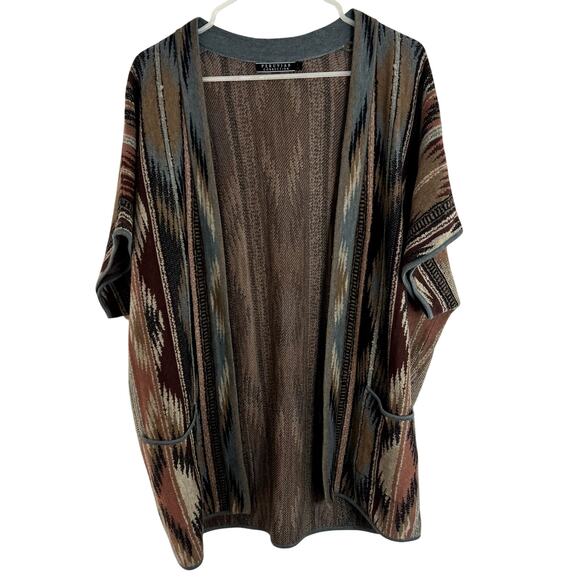Peruvian Connection Aruni Open Cardigan Womens Size Large Boho Pima Cotton - Picture 1 of 5